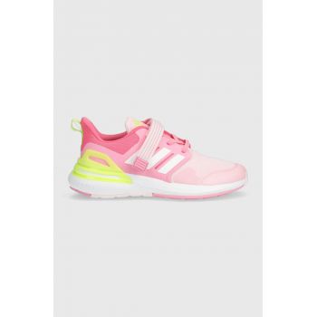 adidas sneakers pentru copii RapidaSport EL K culoarea roz