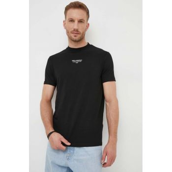 Karl Lagerfeld tricou barbati, culoarea negru