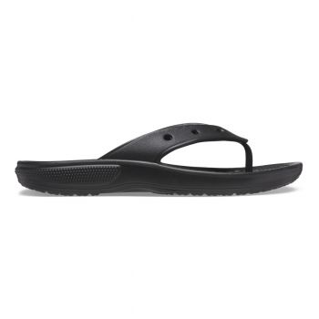 Șlapi Crocs Classic Flip Negru - Black ieftini