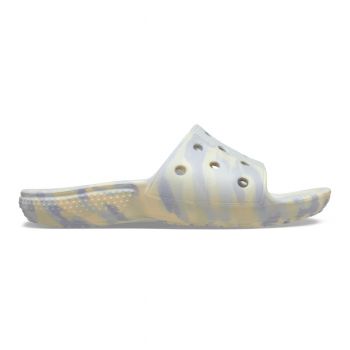 Papuci Classic Crocs Marbled Slide Kids Gri - Atmosphere/Multi ieftini