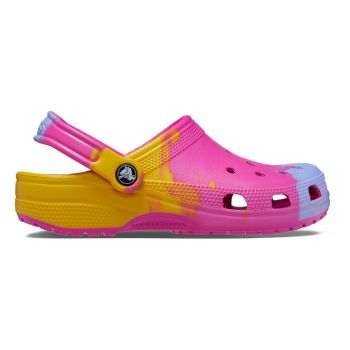 Saboti Crocs Classic Ombre Clog Roz - Juice/Multi ieftini