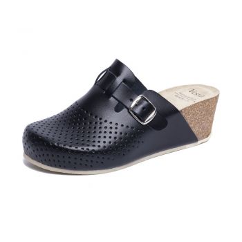 Saboti piele V-020 negru