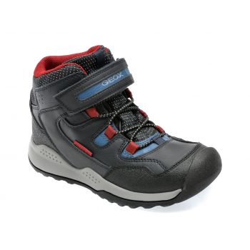 Ghete GEOX bleumarin, J16AEA, din piele ecologica