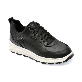 Pantofi GEOX negri, D3626D, din piele naturala