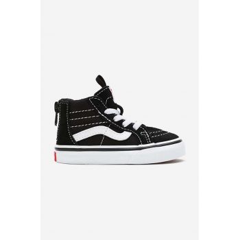 Vans tenisi copii VN000XG5 TD SK8-Hi Zip culoarea negru