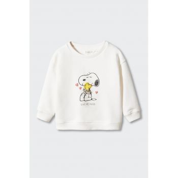 Bluza sport cu imprimeu Cool Snoopy
