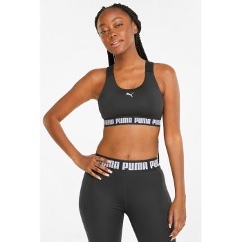 Bustiera cu bretele incrucisate - cu impact mediu si dryCELL - pentru fitness Feel It