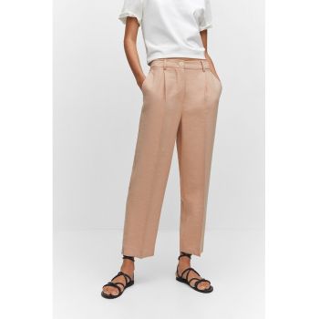 Pantaloni drepti cu pensa Bruno