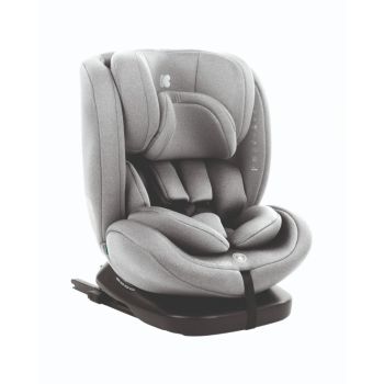 Scaun auto cu isofix KikkBoo 40-150 cm i-Comfort i-SIZE Light Grey la reducere