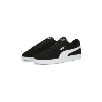 Pantofi sport de piele intoarsa cu insertii piele Smash 3.0