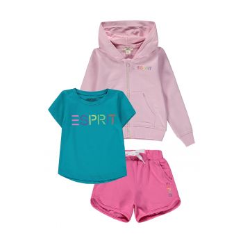 Set de imbracaminte de bumbac - 3 piese