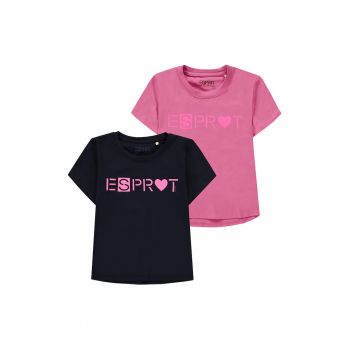 Set de tricouri cu imprimeu - 2 piese