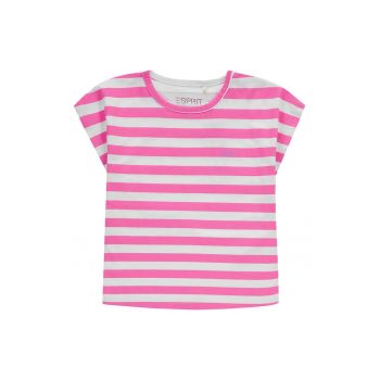 Tricou cu dungi si decolteu rotund