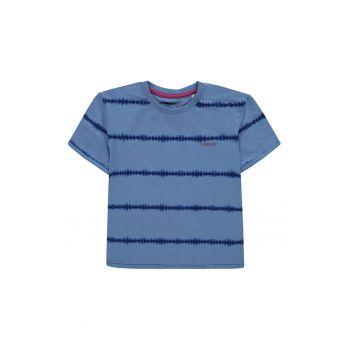 Tricou de bumbac cu dungi