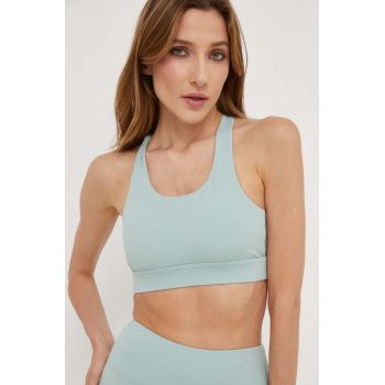 Answear Lab sutien sport culoarea turcoaz, neted