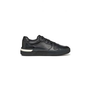 Geox sneakers din piele D DALYLA A culoarea negru, D35QFA 08502 C9999 ieftini