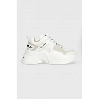 Naked Wolfe sneakers Track culoarea alb