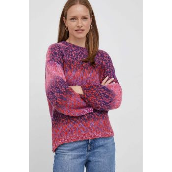 Rich & Royal pulover din amestec de lana femei, culoarea roz