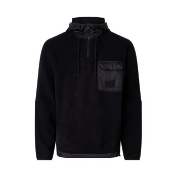 Bluza sport cu fermoar si buzunar pe piept