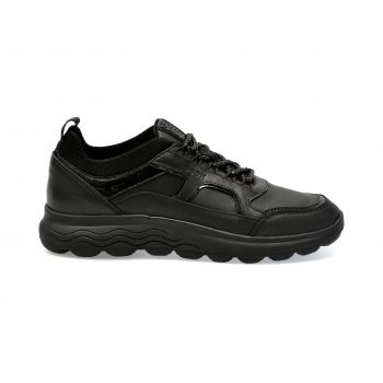 Pantofi GEOX negri, D26NUC, din piele naturala