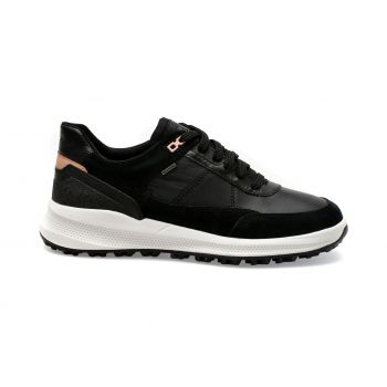Pantofi GEOX negri, D36VRA, din piele naturala