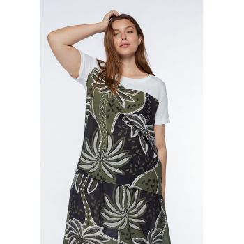 Tricou cu imprimeu tropical