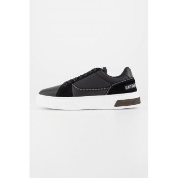 Pantofi sport unisex cu insertii din piele intoarsa