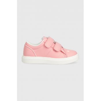 United Colors of Benetton sneakers pentru copii culoarea roz