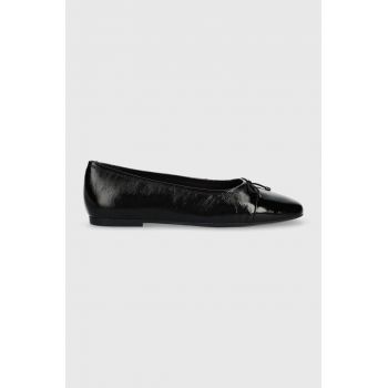 Vagabond Shoemakers balerini de piele JOLIN culoarea negru, 5508.160.20