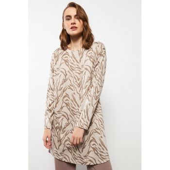 Bluza lunga cu model