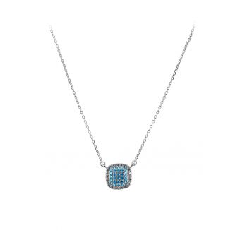 Colier de argint veritabil 925 cu cristale