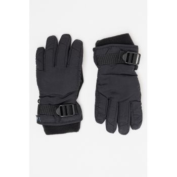 Manusi din fleece cu mansete elastice