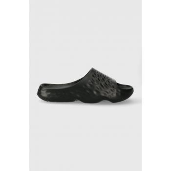 New Balance papuci SUFHUPK3 culoarea negru ieftini