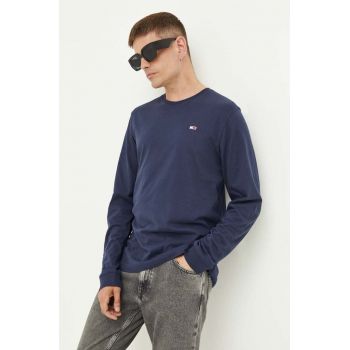 Tommy Jeans longsleeve din bumbac 2-pack neted