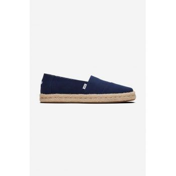 Toms espadrile Alpargata Rope 2.0 10019870 NAVY culoarea albastru marin