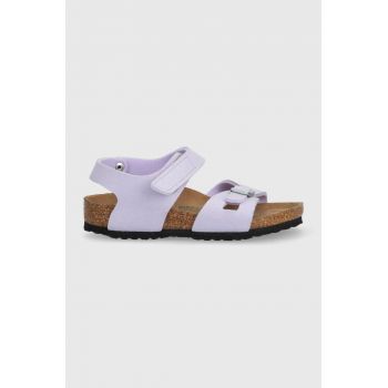 Birkenstock sandale copii Colorado culoarea violet ieftine