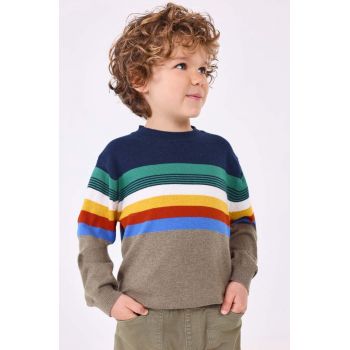 Mayoral pulover pentru copii din amestec de lana culoarea bej