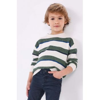 Mayoral pulover pentru copii din amestec de lana culoarea verde, light