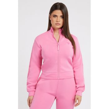 Bluza cu fermoar pentru fitness