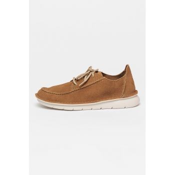 Pantofi boat de piele intoarsa Colehill Seam