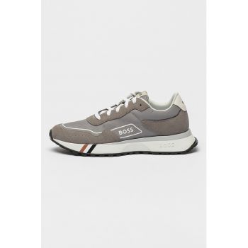 Pantofi sport cu insertii de piele intoarsa Jonah