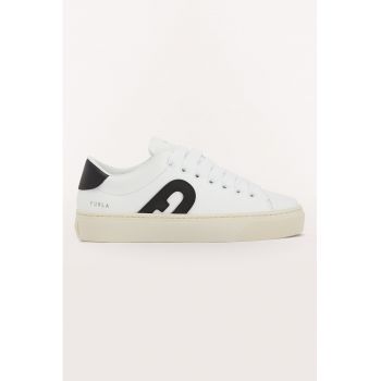 Pantofi sport de piele cu logo Joy