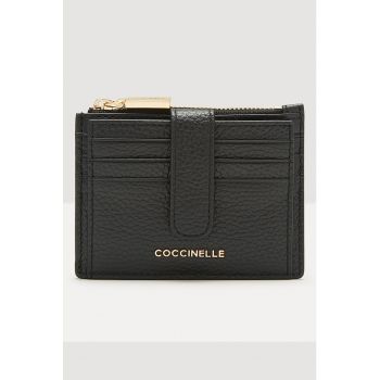 Portcart de piele Metallic Soft