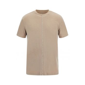 Tricou cu decolteu la baza gatului pentru fitness