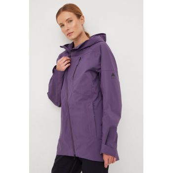 Burton geaca Pyne culoarea violet ieftina