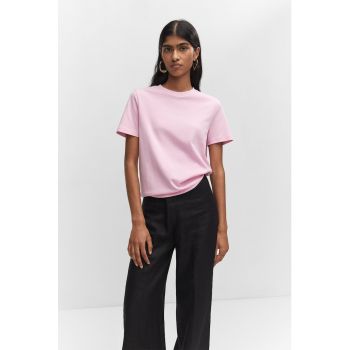 Tricou uni de bumbac Rita