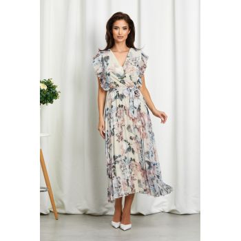 Rochie Judy Nude Floral