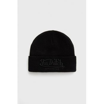 Von Dutch caciula culoarea negru, de firma originala