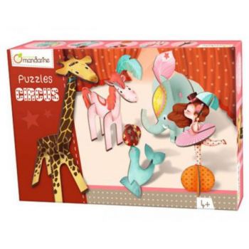 3d puzzles, circus girl