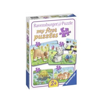 Primul meu puzzle animale 2468 piese